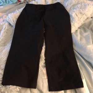 WOMEN WITH CONTROL LEGGING NWT BLACK S PERFECT COTTON/ SPANDEX